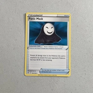 Pokemon TCG 2022 Sword & Shield: Lost Origin -- Trainer Panic Mask 165/196 - Picture 1 of 2