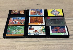 9 MSX Games Spelunker  Knightmare Goonies other Konami
