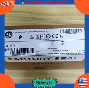 AB 1756-IRT8I /B ControlLogix 8 Point RTD Thermocouple Module US Free Tax - Picture 1 of 5