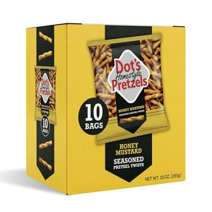 Dot'S Pretzels Miele Senape Stagionato Pretzel Twist Snack, 1 oz Taglia Singola - Foto 1 di 5