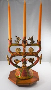 Mexican Tree of Life Aurelio Flores Vintage Folk Art Izucar de Matamoros - Picture 1 of 22