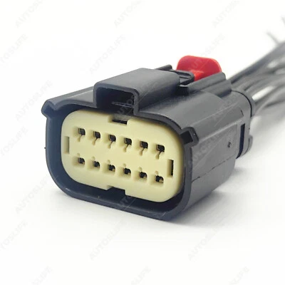 For 2019-2021 Ram 2500 3500 12-Way Front Headlamp Headlight Connector Harness - Image 1 of 4