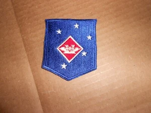 VTG WW II USMC 1ST MARINE AMPHIBIOUS CORPS AVIATION ENGINEERS PATCH -NOS -B3 - Picture 1 of 1