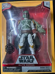 Star Wars Elite Series Boba Fett Die Cast 6" BNIB from USA - Picture 1 of 3