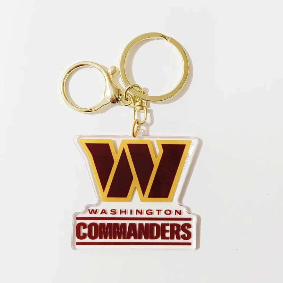 Washington Commanders Acrylic Keychain  New Free Shipping - Image 1 of 1