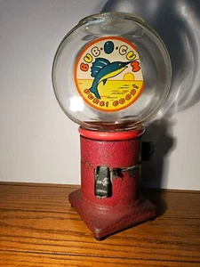 VINTAGE VENDEX #520 FISH BOWL GUM BALL MACHINE(BUB-O-GUM) ONE CENT/TESTED - Picture 1 of 24