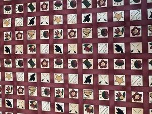 Hometown Quilts quilt fabric by Kathy Schmitz for Moda Fabrics 5793-11 red - Picture 1 of 5