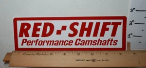 Racing contingency stickers decals Redshift Cams from NHRA /AHDRA /NASCAR  H1 - Picture 1 of 1