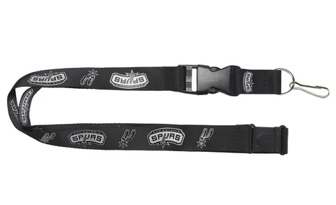 San Antonio Spurs Premium Lanyard [NEW] Key Chain Ring ID Holder Badge Aminco Cover
