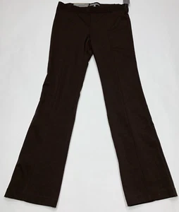 Daisy Fuentes Women's M Mid Rise Slim Hip Thigh Boot Cut Yoga Dress Pants NWT - Picture 1 of 11