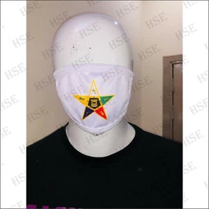 NEW Face Mask ORDER OF THE EASTERN STAR,oes FACE MASK 12 PCS-HSE - Picture 1 of 4
