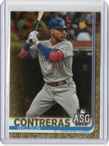 WILSON CONTRERAS - CUBS - 2019 TOPPS UPDATE SER - GOLD PARALLEL #'d /2019 NICE! - Picture 1 of 2
