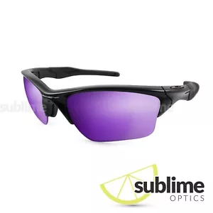 Metallic Purple Polarized Replacement lenses - Oakley Half Jacket 2.0 XL OO9154 - Picture 1 of 3
