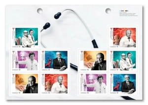 MEDICAL GROUNDBREAKERS = Booklet of 10 Canada 2020 MNH - Picture 1 of 3