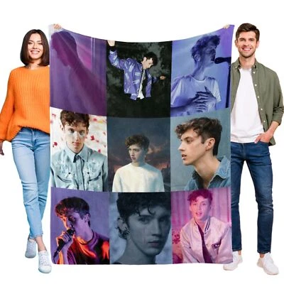 Troye Sivan Super Soft Flannel Throw Blanket Kids for Bed Sofa All Season Gifts - Image 1 of 4