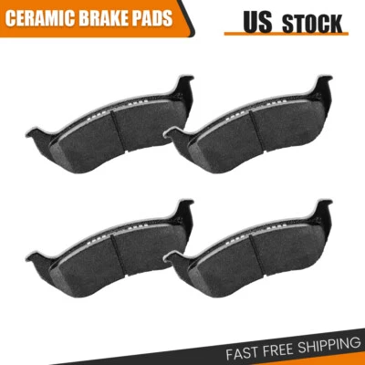 Rear Ceramic Brake Pads for 2003 Jeep TJ Wrangler with Rear Disc - Image 1 of 4
