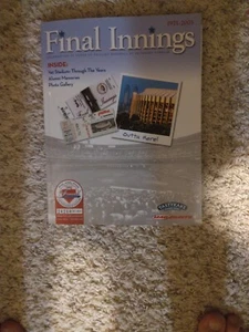 Libro de recuerdos de las últimas entradas del estadio de veteranos de los Philadelphia Phillies - Imagen 1 de 5