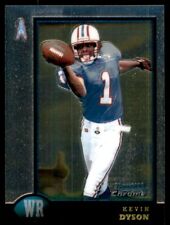 1998 Bowman Chrome Kevin Dyson Rookie Tennessee Oilers #25