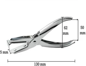 LEVAPUNTI A PINZA METALLO CROMATO PER CASA UFFICIO SILVER SPILLATRICE PINZATRICE - Foto 1 di 2