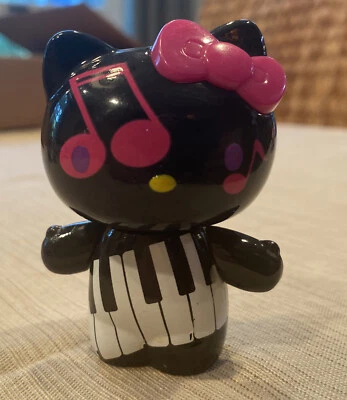 Hello Kitty клавиатуры фортепиано черный фигурка графический Jakks коллекционная фигурка - Изображение 1 из 4