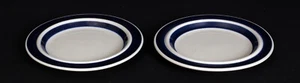 Arabia ANEMONE BLUE 2 Salatteller TOP ZUSTAND - Bild 1 von 1