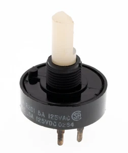 C&K R201-07RR02Q ROTA-SLIDE Rotary Switch, DPST 2 Pos 2.5A/250VAC 0.5A/125VDC - Picture 1 of 6