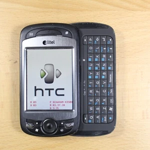 Téléphone portable HTC Mogul PPC6800 Alltel Windows noir bon état #183 - Photo 1 sur 4