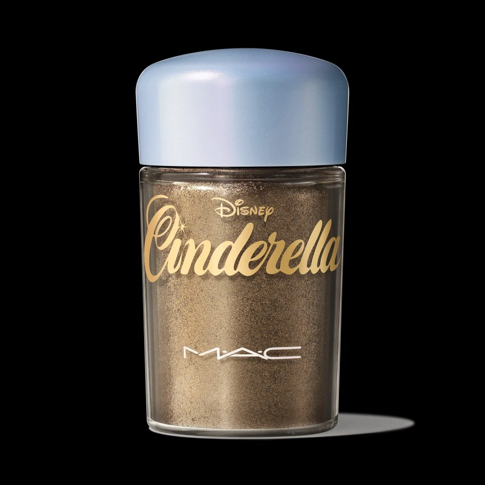 Disney Cinderella MAC M.A.C Eye Pigment Color Powder Pretty It Up Gold Glitter - Image 1 of 3