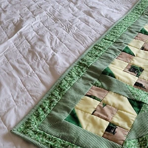 Handmade John Deere Quilt - Picture 1 of 14
