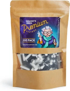 Granny's® Exclusive Slim Aktivkohlefilter | 300x Ø 5.9 mm Filtertips | vegan - Bild 1 von 6