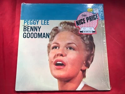 S-42 PEGGY LEE Sings With Benny Goodman - MONO - CBS 32417 - JAZZ - Image 1 of 4