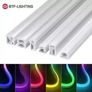 WS2812B WS2811 SK6812 RGBW Neon Sign Tube Licht Kieselgel 1-5m Flexible Lichter - Bild 1 von 30