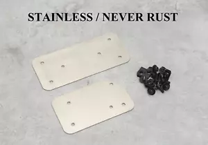 M998 Humvee Hood Cover Access Plate LH/RH Hummer H1 2338884, 12338906 STAINLESS - Foto 1 di 1