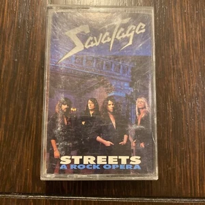 Savatage Streets A Rock Opera cassette tape Atlantic 1991 [prog metal] VG+ - Picture 1 of 3