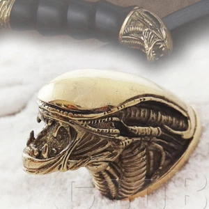 NEW Knife Pommel for Knives for Making Handle Bolster ALIEN Bronze by CooB - Picture 1 of 5