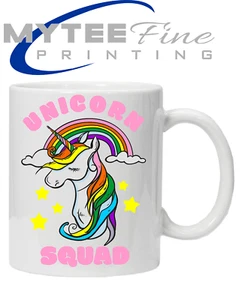 EINHORN TRUPP lustige Neuheit TASSE Mädchen Pferd magisch süß Geburtstag Weihnachten - Bild 1 von 3
