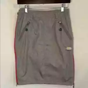Skhoop Knee Skirt Womens Gray 22 in Length Puffer Winter Hiking Outdoor XS - Picture 1 of 7