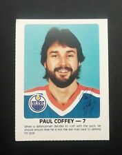 1984/85 RED ROOSTER PAUL COFFEY. 