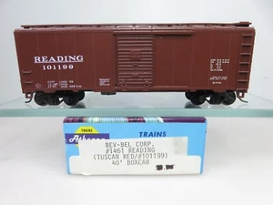 Bev-Bel Athearn HO Scale 40' Boxcar Reading Tuscan Red #101199 - Picture 1 of 4