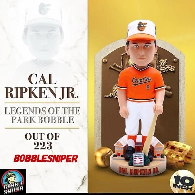 CAL RIPKEN JR. Baltimore Orioles "Cooperstown" Hall of Fame MLB Bobblehead - Image 1 of 4