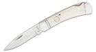 Boker Traditional Lockback Pocket Knife Smooth White Bone D2 Tool Steel 110813