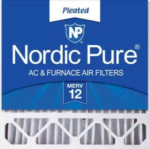 Nordic Pure20x20x5 Replacement MERV 12 Air Filter 1 Pack (246B) - Picture 1 of 7