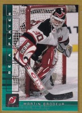 2001-02 BAP Memorabilia Emerald #40 Martin Brodeur /10 - New Jersey Devils