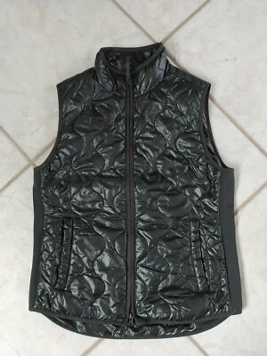 J. Colete acolchoado Crew peso leve pequeno cinza escuro brilhante Ripstop B8448 - Imagem 1 de 4