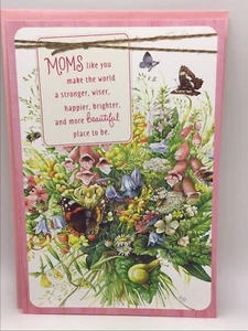 Hallmark Happy Mother’s Day Card SOMEONE SPECIAL 8x5.5 Nature Sketchbook Friend - Picture 1 of 4