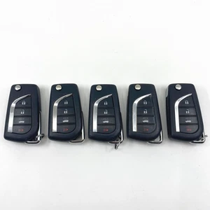 Lot x 5 TOYOTA Flip Key Remote - HYQ12BFB - 2018-2024 - Tested Locksmith - Picture 1 of 9