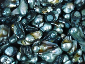 Freshwater Pearls 50g Grey Irregular DIY Jewellery Necklaces Earrings - Picture 1 of 2