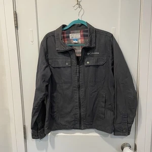 Columbia Sportswear Jacket Size Medium Workwear Men’s Gray - Picture 1 of 10
