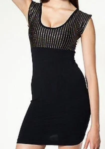 American Apparel Exclusive Black Moonlight Event Dress~XSize Small** - Picture 1 of 10