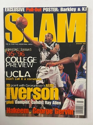 REVISTA SLAM (ALLEN IVERSON) ENERO 1996 Foto 1 de 4